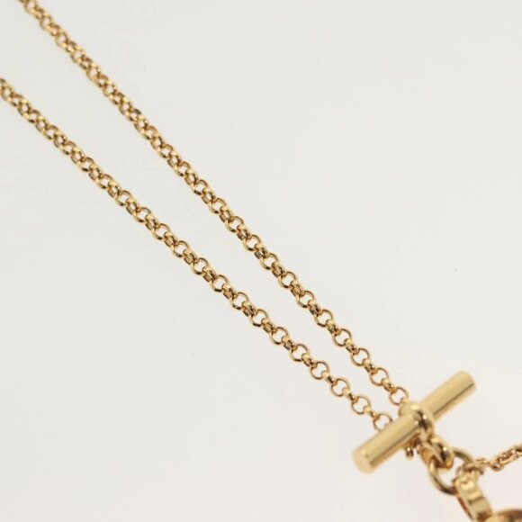 LOUIS VUITTON Collier LV Tribute Necklace metal Gold M00569 LV Auth 138912 - Picture 4 of 16